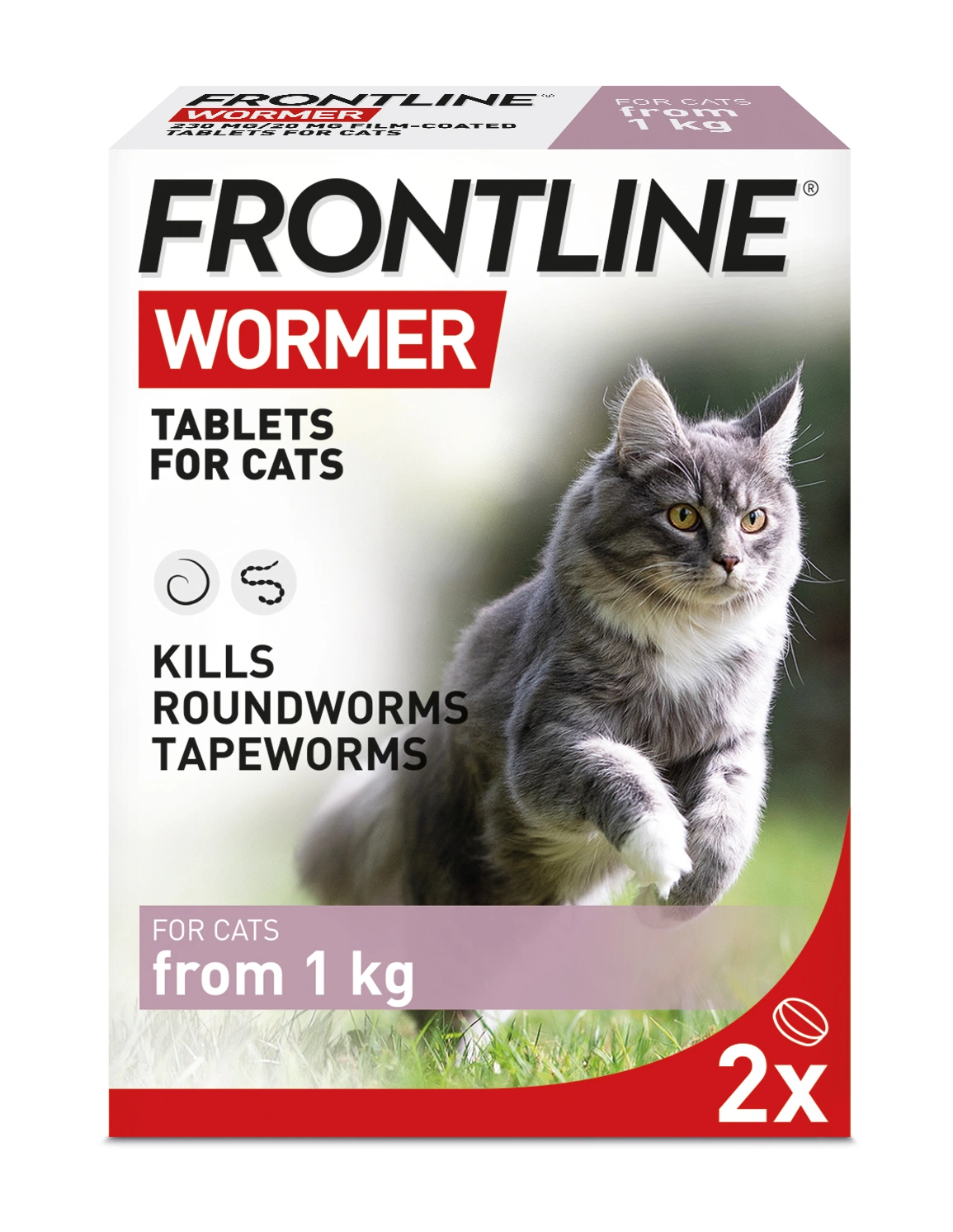 FRONTLINE® WORMER Flavoured Tablets for Cats (1kg and over)