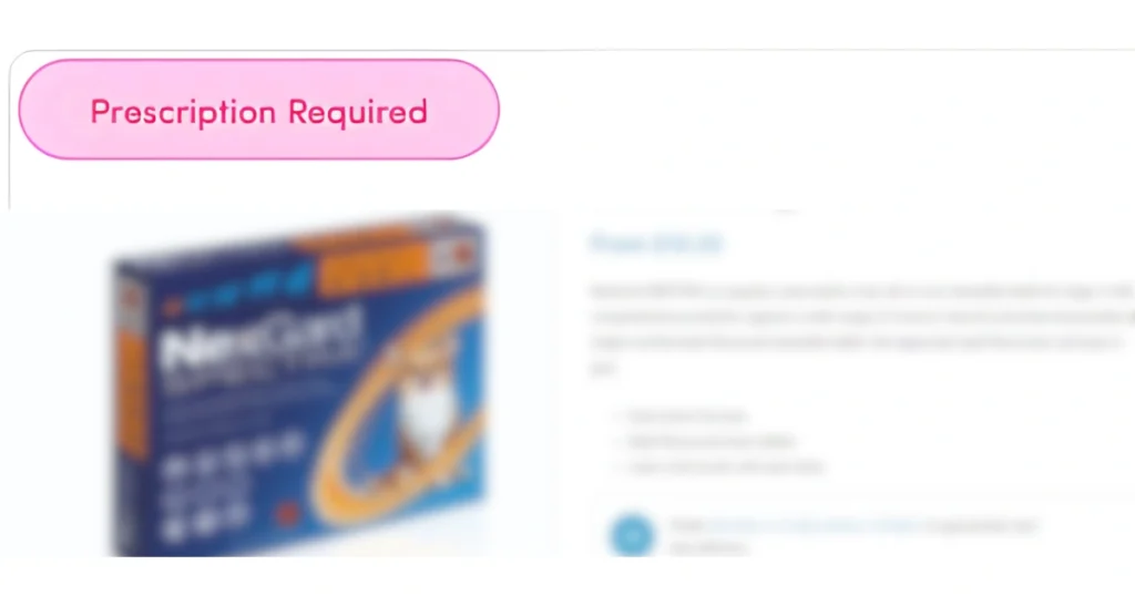 Prescription information at order